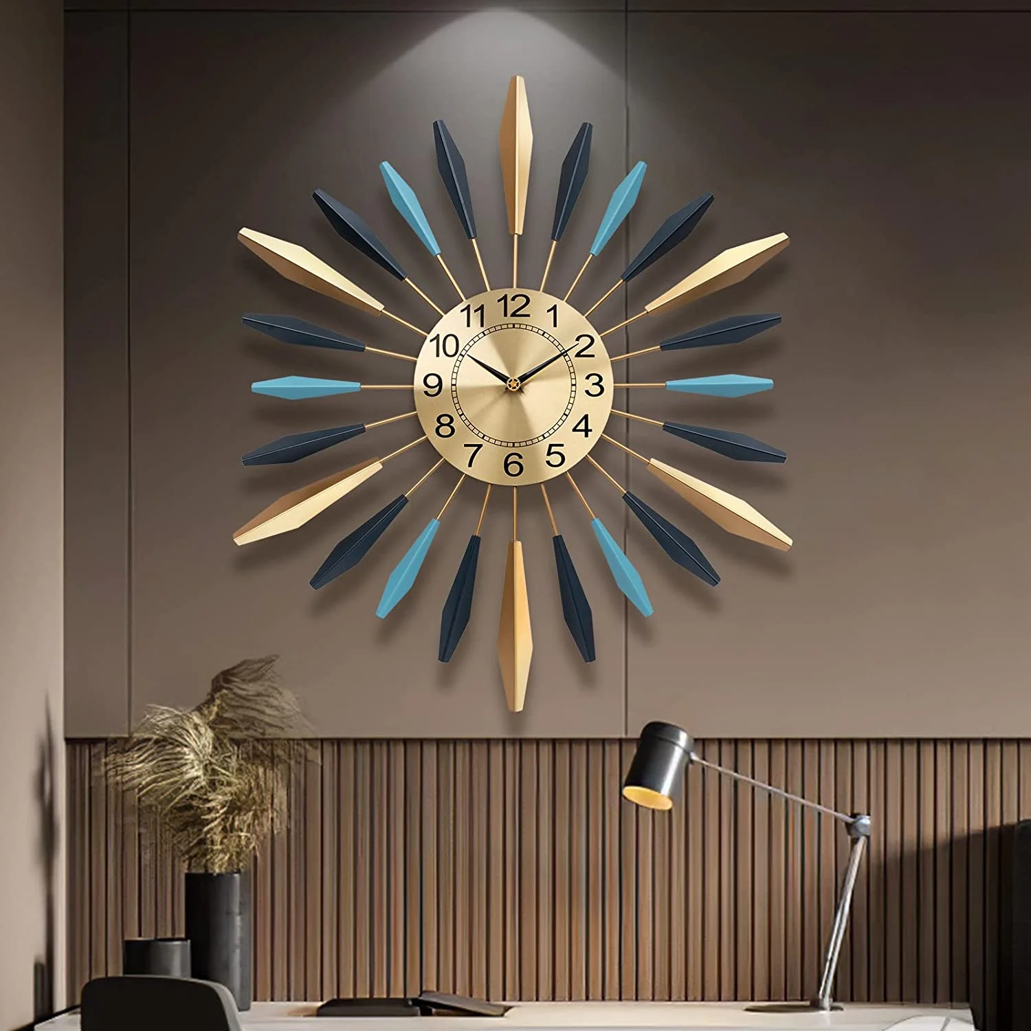 Metal Wall Clock
